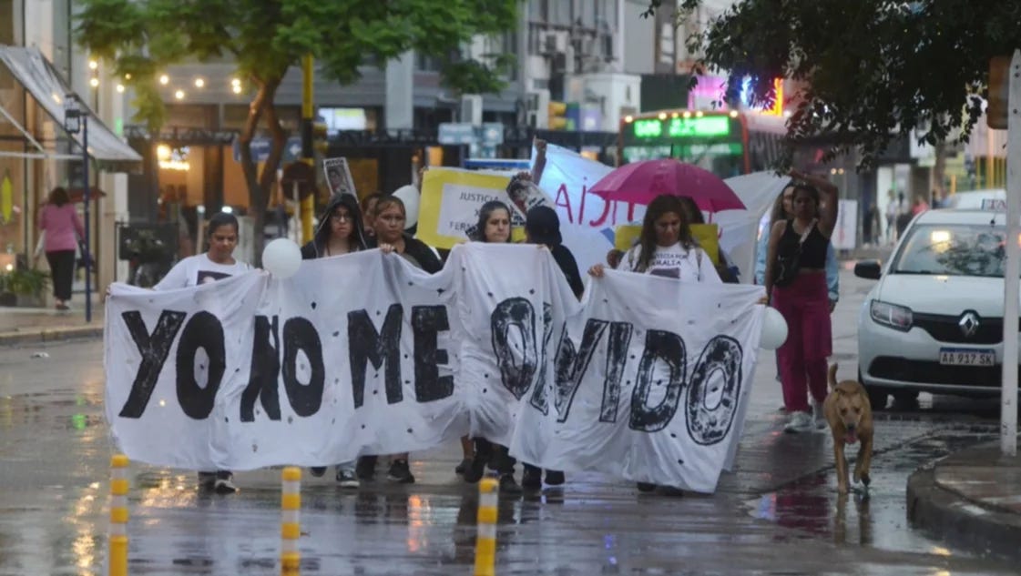 En Bahía también pidieron justicia por Fernando Báez Sosa