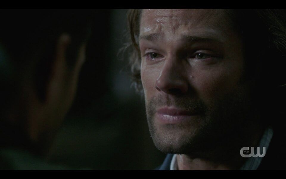 SPN finale Sam Winchester telling Dean he can let go now and die