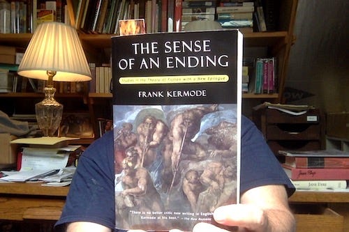 Photo of the Frank Kermode's book 'The Sense of an Ending'