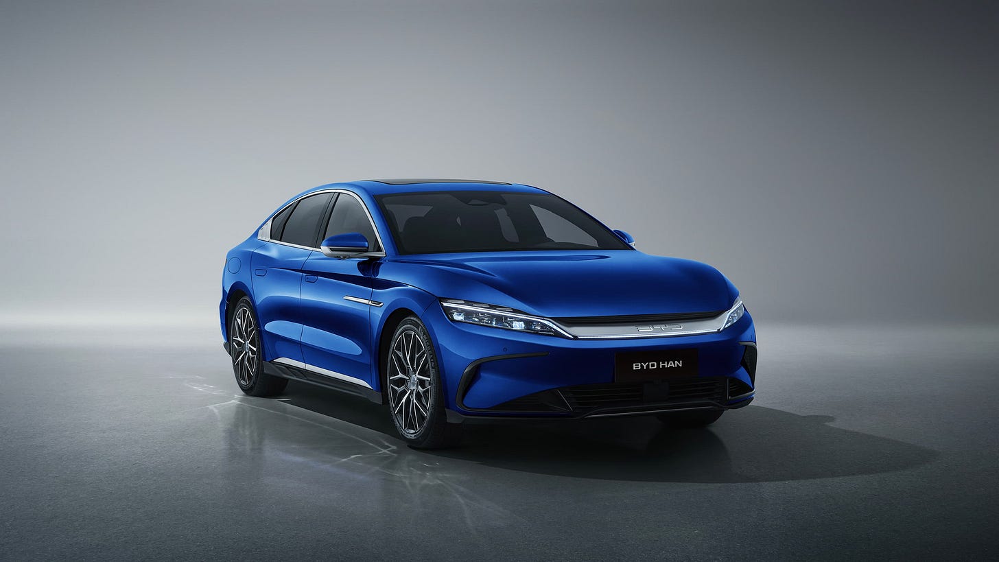 BYD HAN: la berlina elegante y deportiva | BYD España