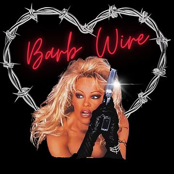 Pamela Anderson Barb Wire Y2k Heart Black" Poster for Sale by SourBunnyshop  | Redbubble