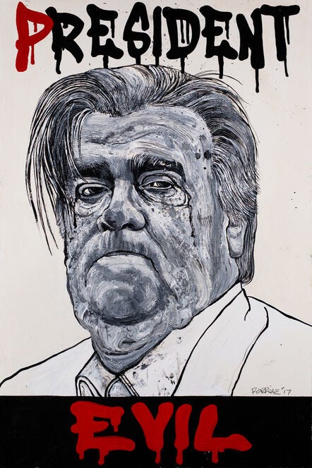 Robbie Conal's Cabinet of Horrors | Artsy