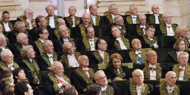 Les immortels ne pourront plus être élus à l'Académie française après 75 ans