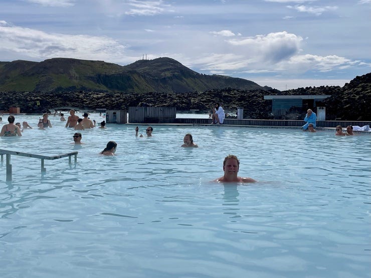 ... and there are some leisure benefits of geothermal, too.