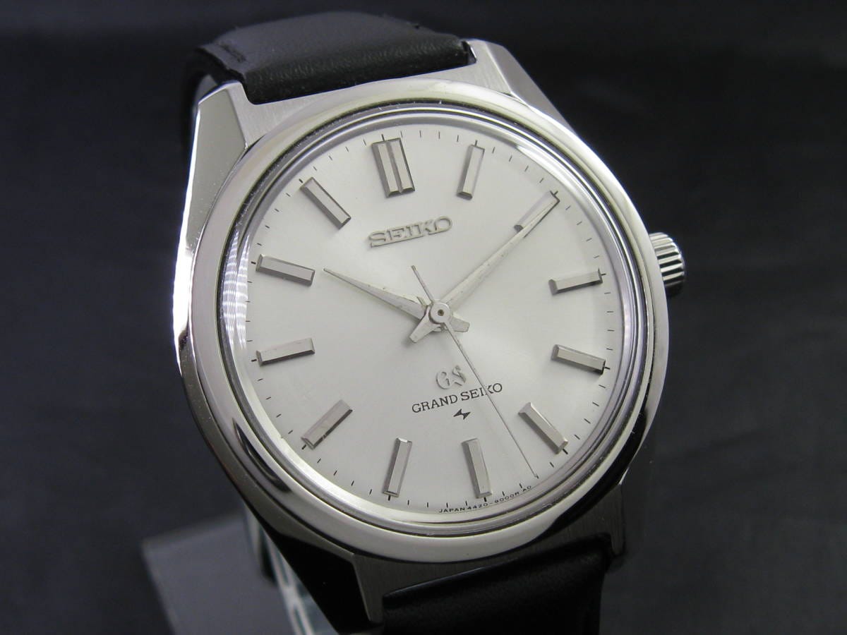 希少 Grand Seiko/グランドセイコー GS 後期型 Ref.4420-9000 Cal.4420B 手巻 オーバーホール・新品仕上済 1967年製造