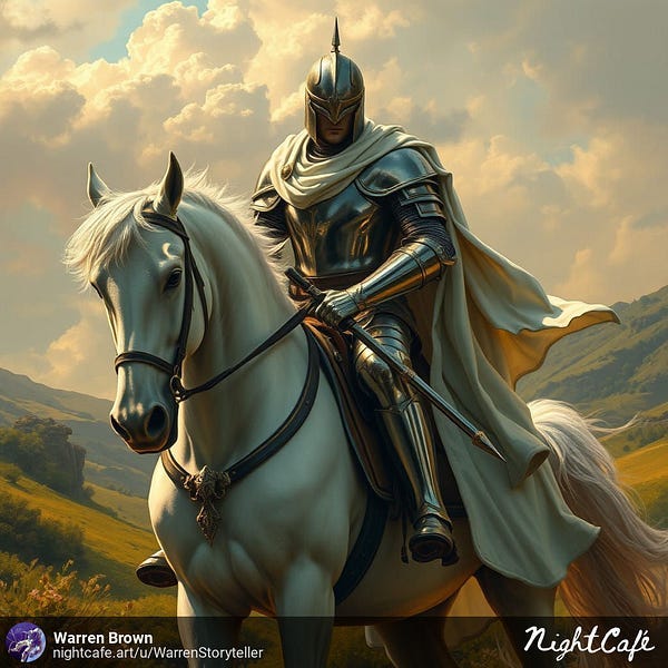 knight on a horse
