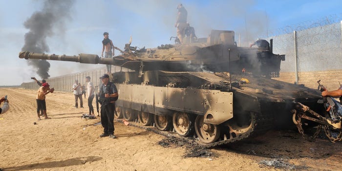 Israeli tank Gaza