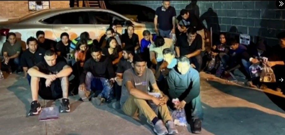 29 illegal aliens discovered during the raid of a Laredo stash house on May 15, 2025. 29 illegal aliens discovered during the raid of a Laredo stash house on May 15, 2025.