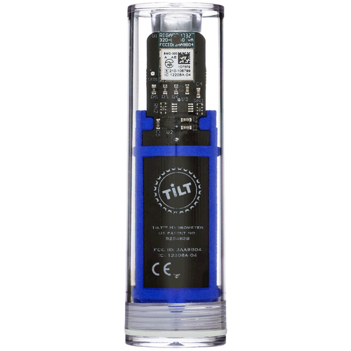 Tilt™ Hydrometer and Thermometer - Blue