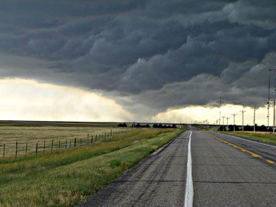 Storm Over Highway 63 Photograph by Catherine Shull | Fine Art America