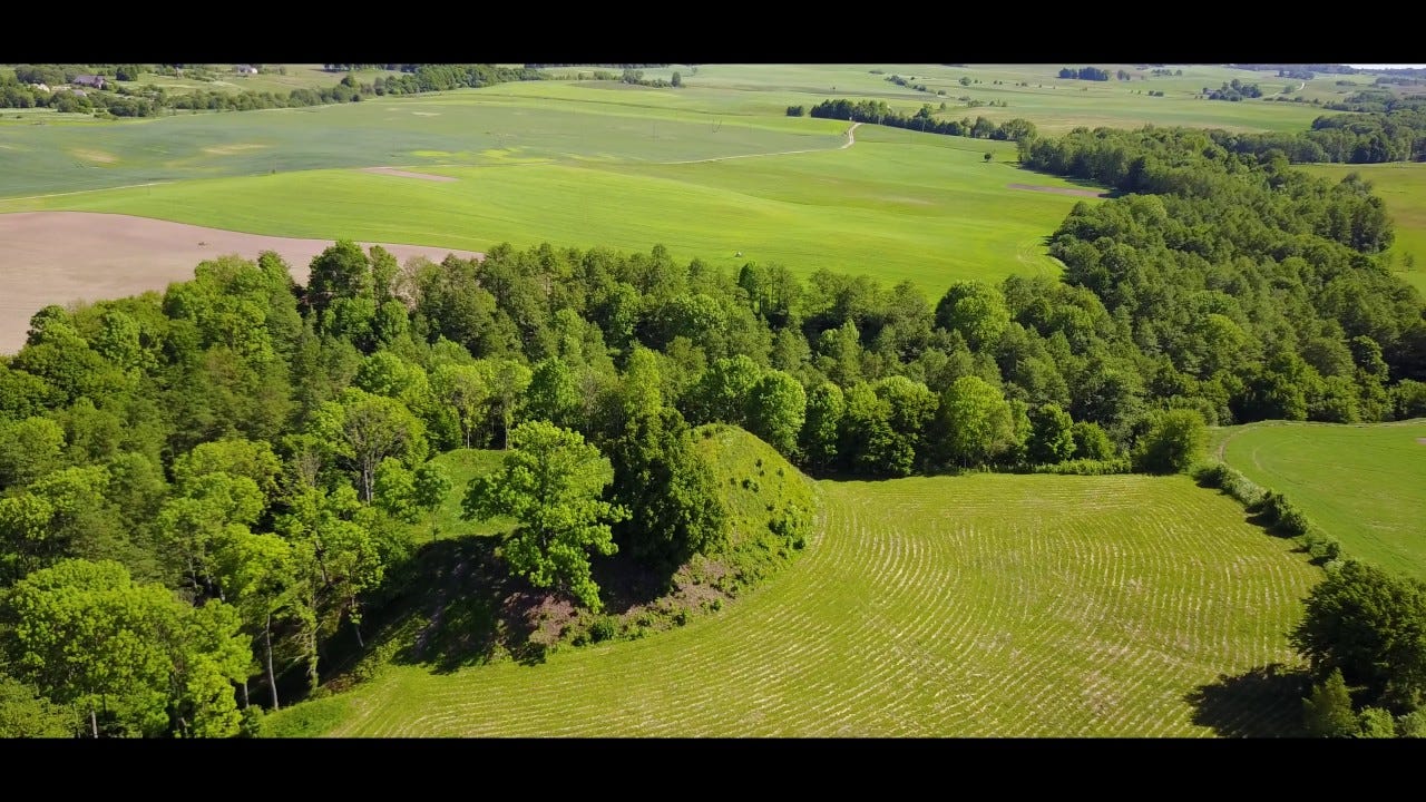 Lithuania From Above. The Hill Fort. Drone Footage 4K - YouTube