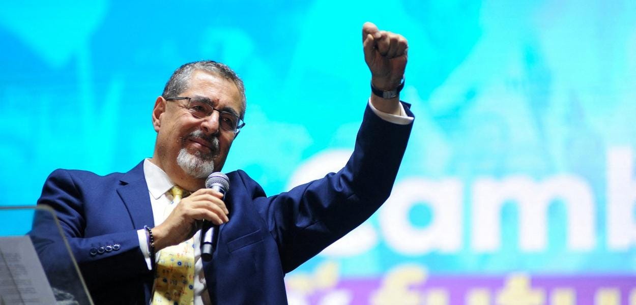 Bernardo Arévalo é eleito presidente da Guatemala - Brasil 247
