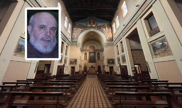Varese, malore in convento: addio a padre Berbenni