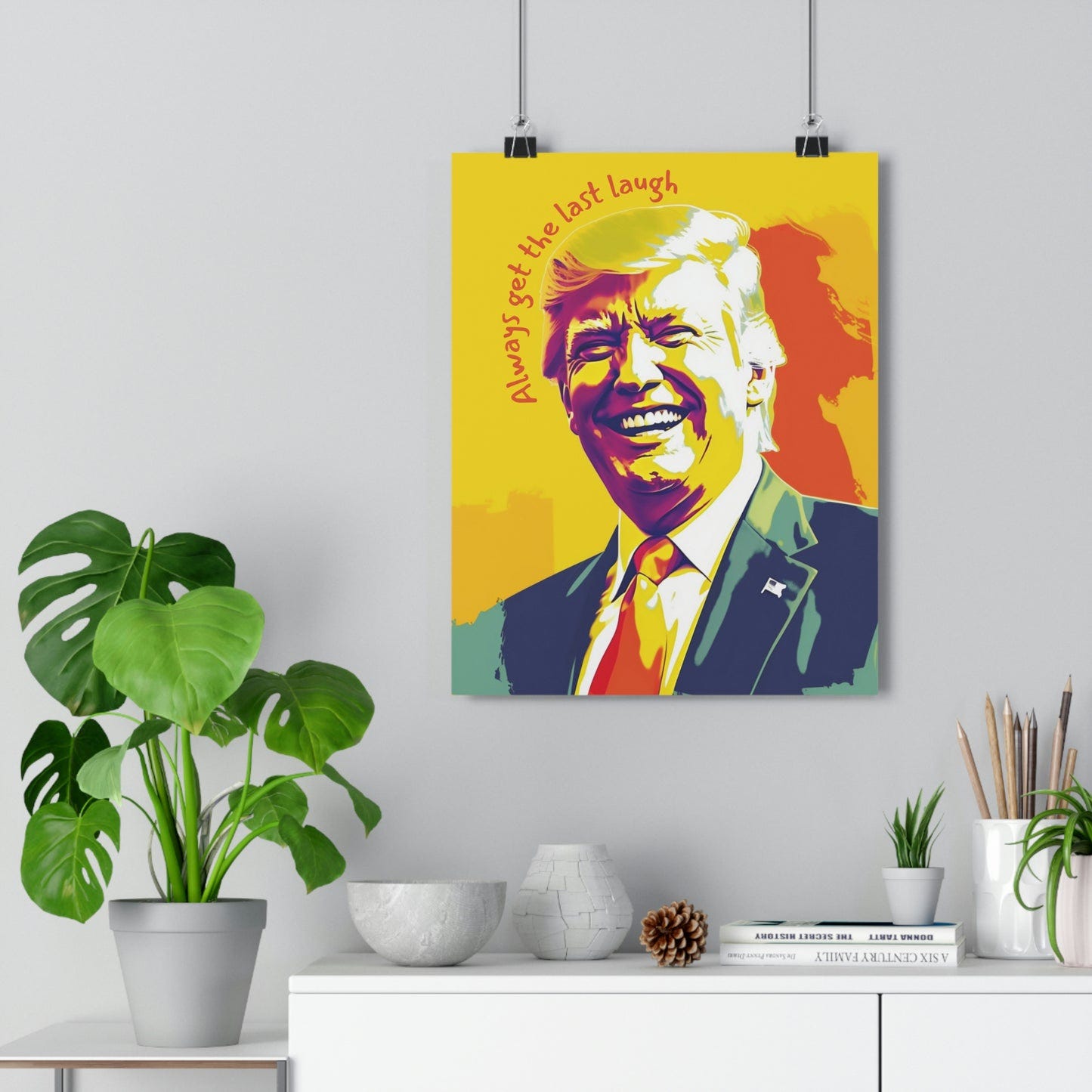 Trump's Last Laugh Giclée Art Print