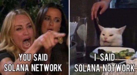 r/cryptocurrencymemes - Solana down