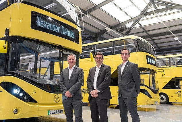 A further 50 of the fleet are due to be rolled out this month in Bury, Rochdale, Oldham, parts of Manchester, Salford and Tameside. The fleet is due to cover the whole of Greater Manchester in January 2025