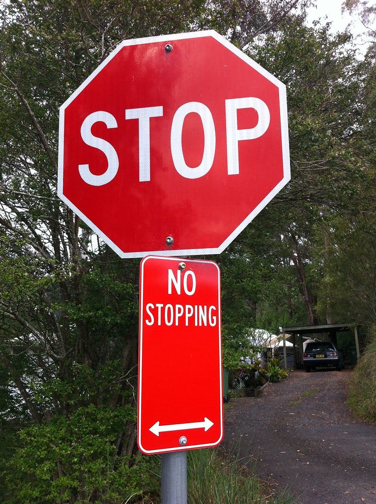 Stop no stop fail sign | Doug Beckers | Flickr