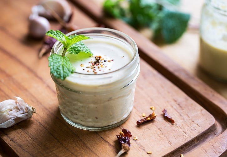 Tangy Tahini Salad Dressing