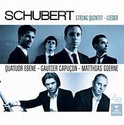 Image result for schubert quintet quator ebene