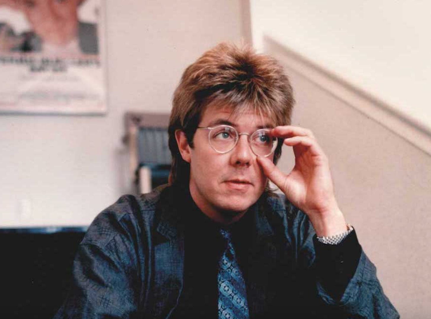 Screenwriter, director, and producer John Hughes.