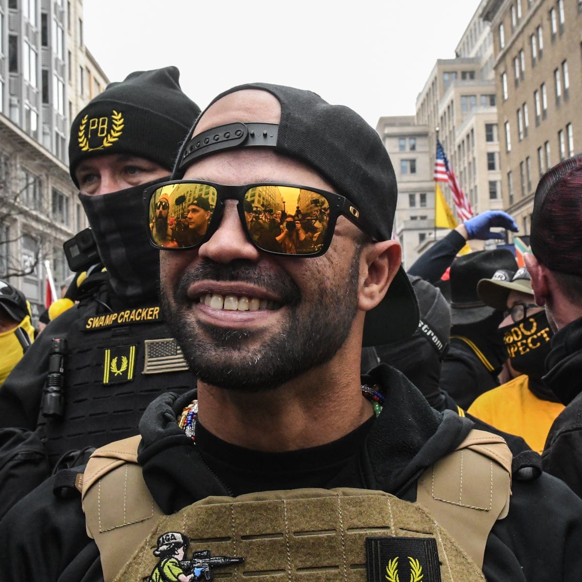 Enrique Tarrio, leader of rightwing Proud Boys, arrested ahead of rallies |  The far right | The Guardian