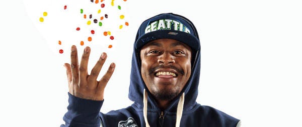 marshawn lynch skittle master