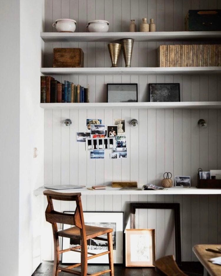 home office soft neutrals via @mark_lewis_i_d image by rory gardiner @arorygardiner