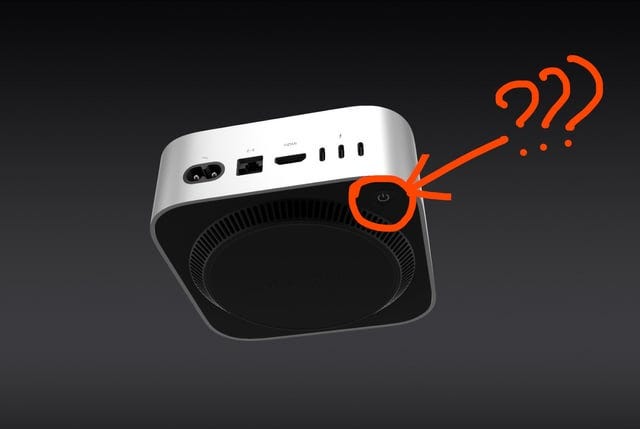 Power button location : r/macmini