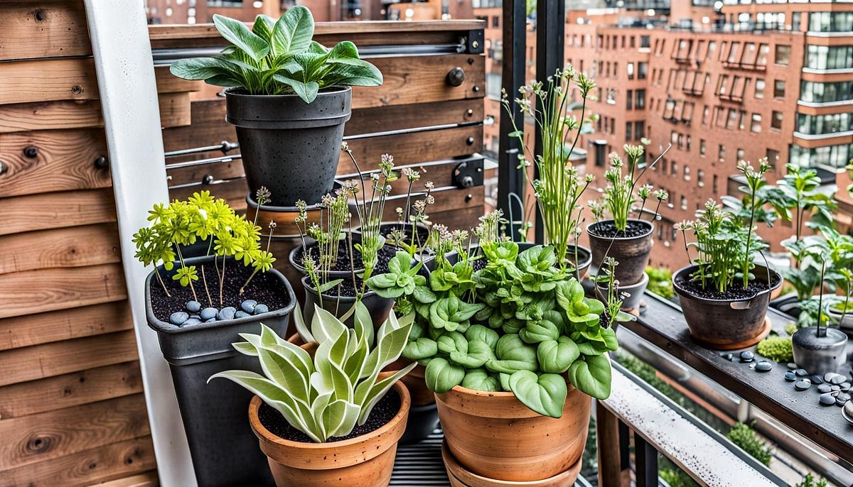 a small container garden