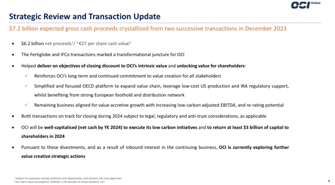 OCI N.V. (OCI AS) A Capital Research