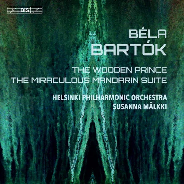 Cover art for The Wooden Prince; The Miraculous Mandarin Suite by Helsinki Philharmonic Orchestra / Susanna Mälkki