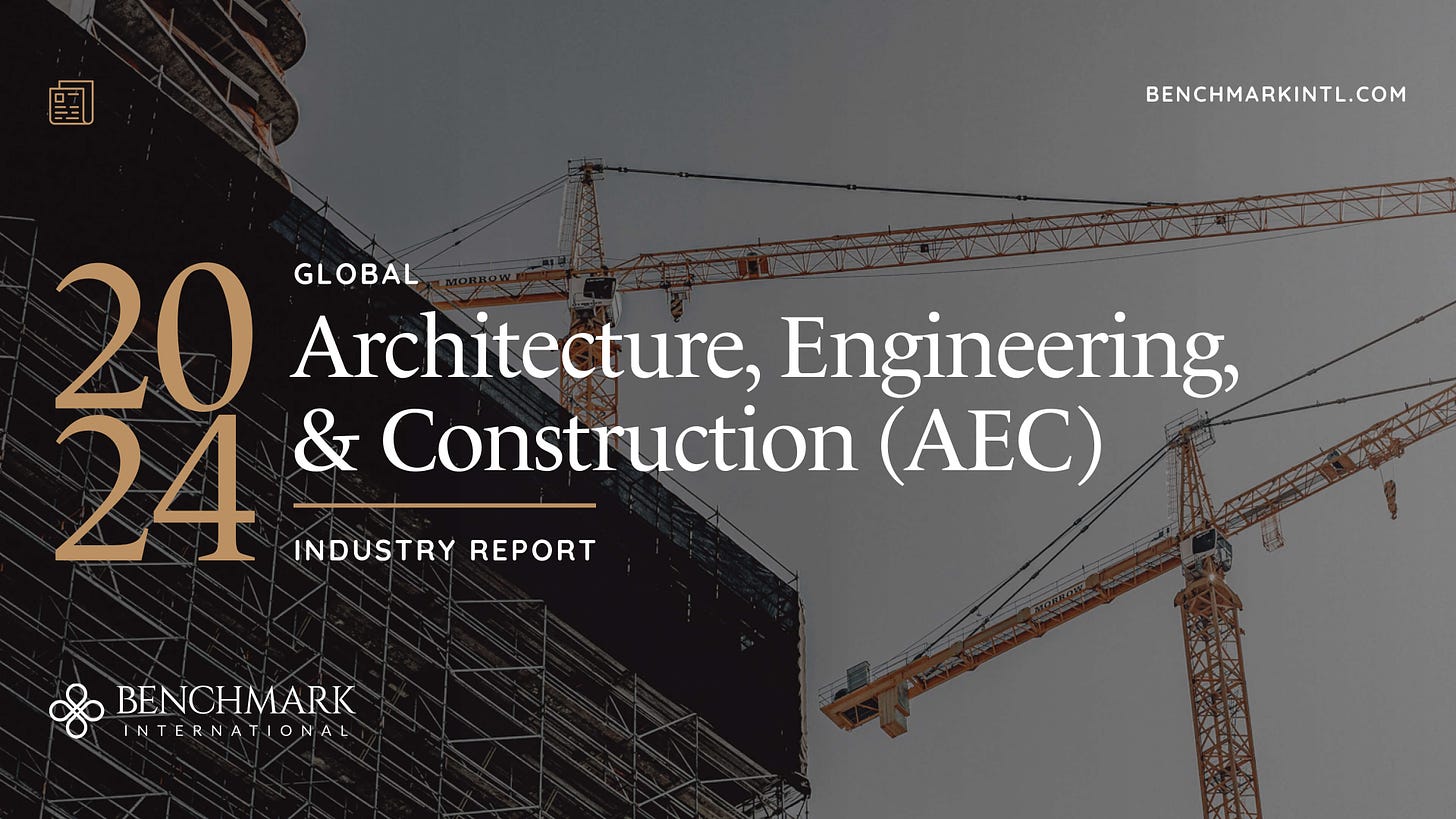 Benchmark International Releases 2024 Global AEC Industry Report