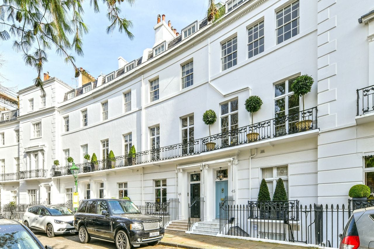 This Historic Kensington Home Is on One of London's Most Expensive Streets  - Mansion Global