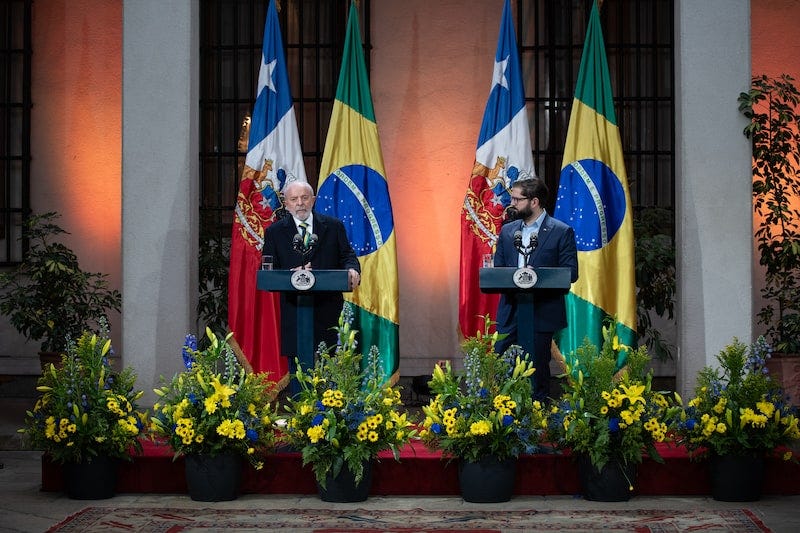 Lula y Boric hablan sobre situación de Venezuela