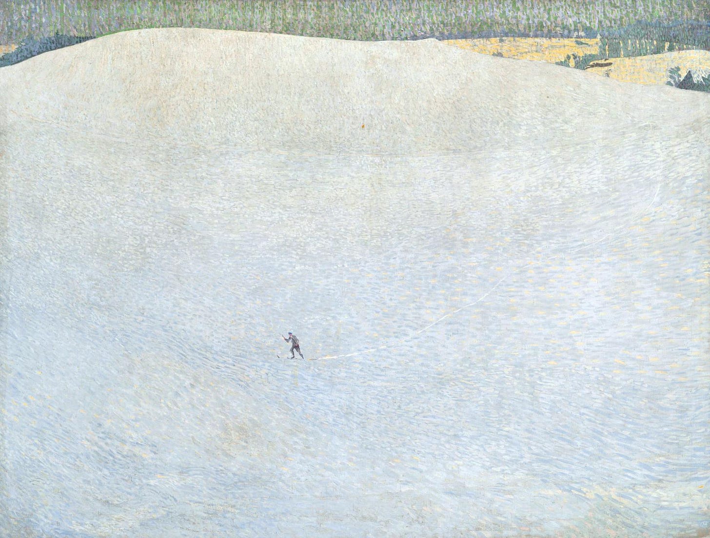 Museoteca - Snowy Landscape (Schneelandschaft), Amiet, Cuno