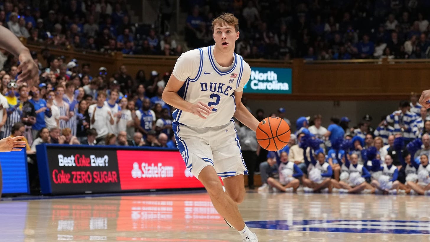 Gatorade signs Duke basketball's Cooper Flagg to NIL deal