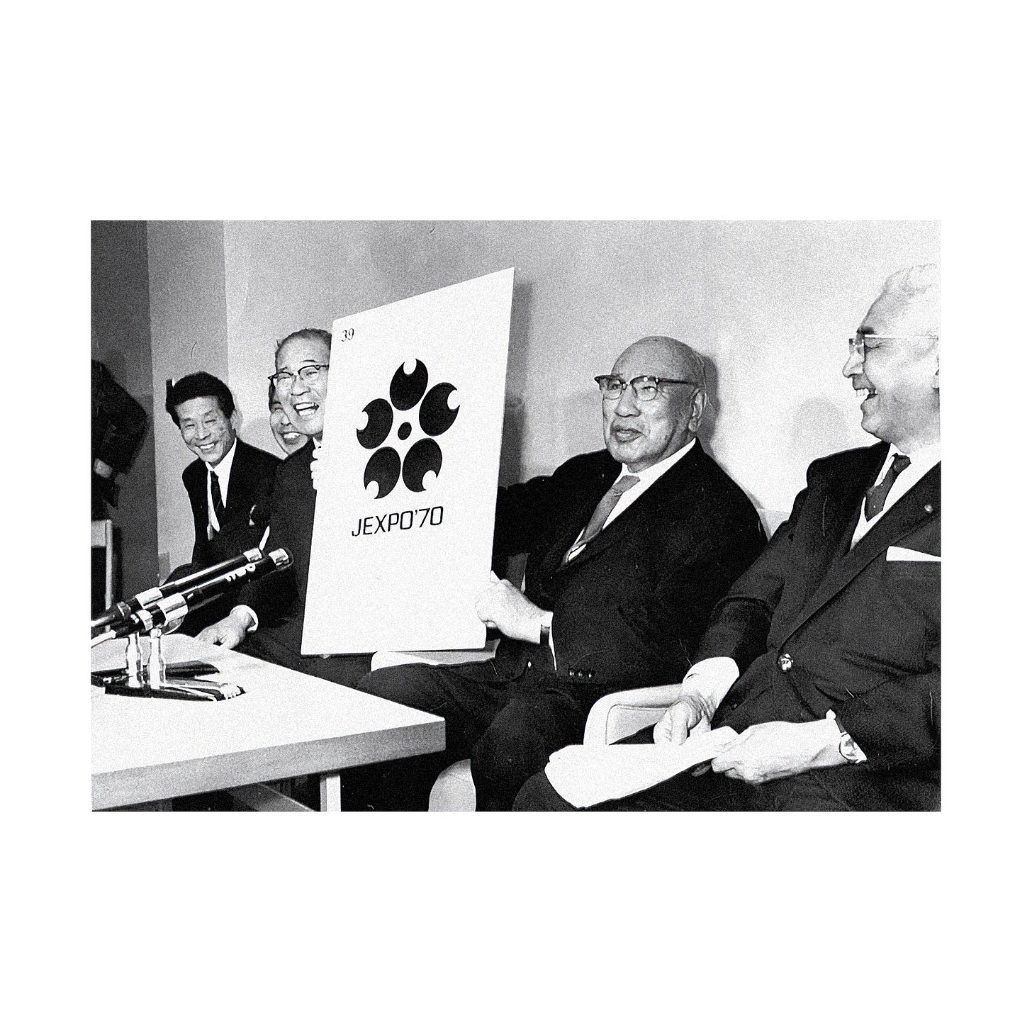 The Expo 70 committee select the winning design