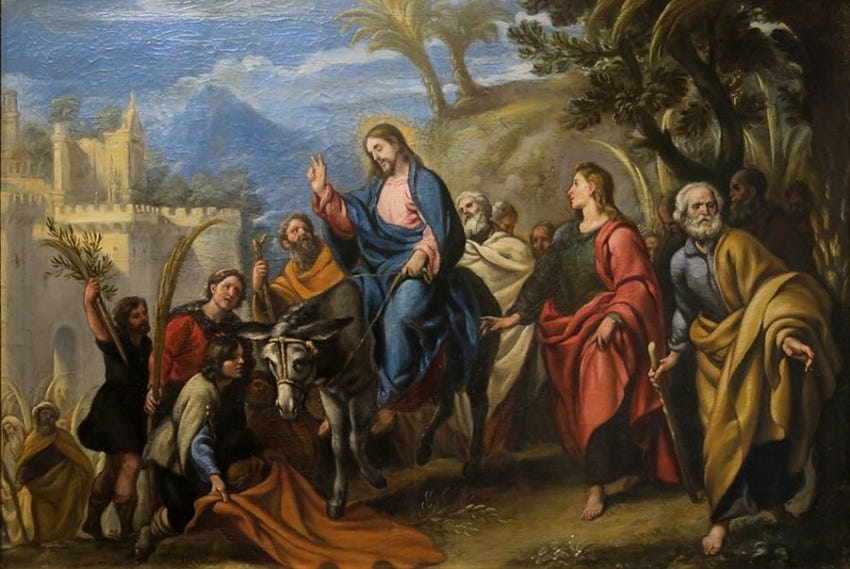 Lucas, un evangelio universal (XLIX): (19: 28-44): La entrada en Jerusalén