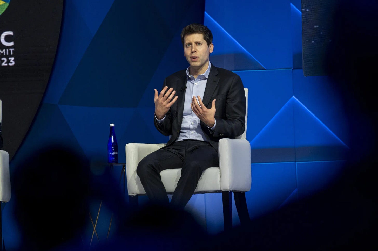 The Perpetual Rise of Sam Altman Takes an Unexpected Turn - Bloomberg