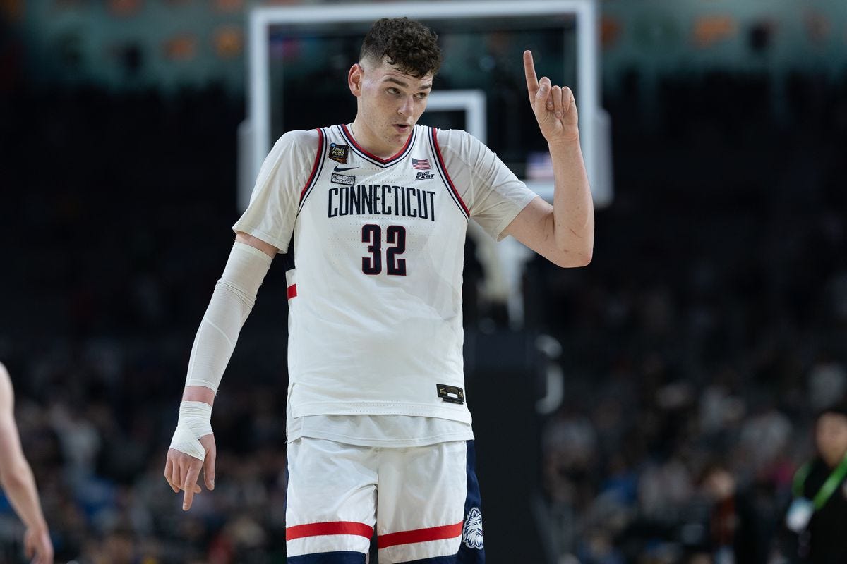 Donovan Clingan and Zach Edey's battle in the post will decide each team's  title fate - The UConn Blog