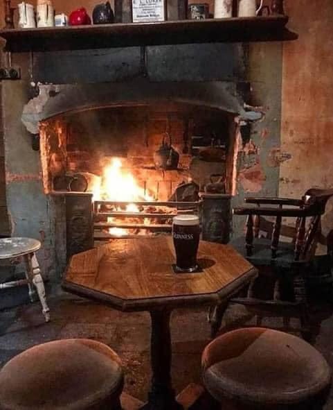 May be an image of hearth Inspire A Trip To Ireland In 2024