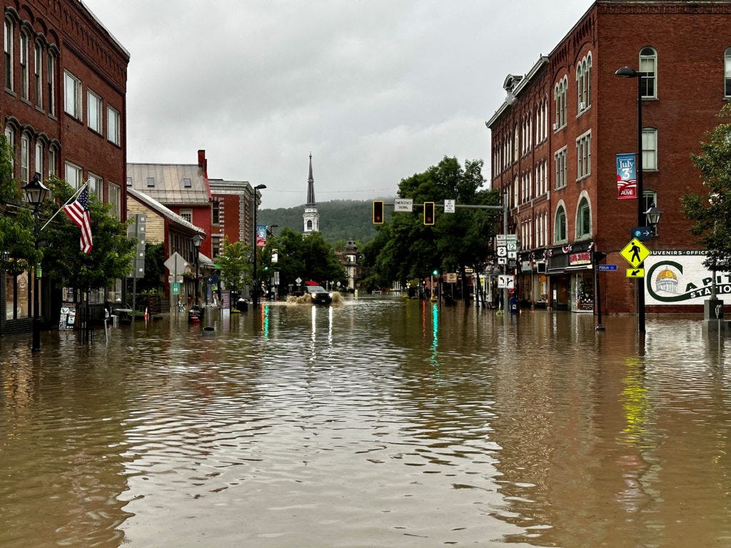 As storm moves on, Vermont and parts of Northeast still flooded | PBS  NewsHour