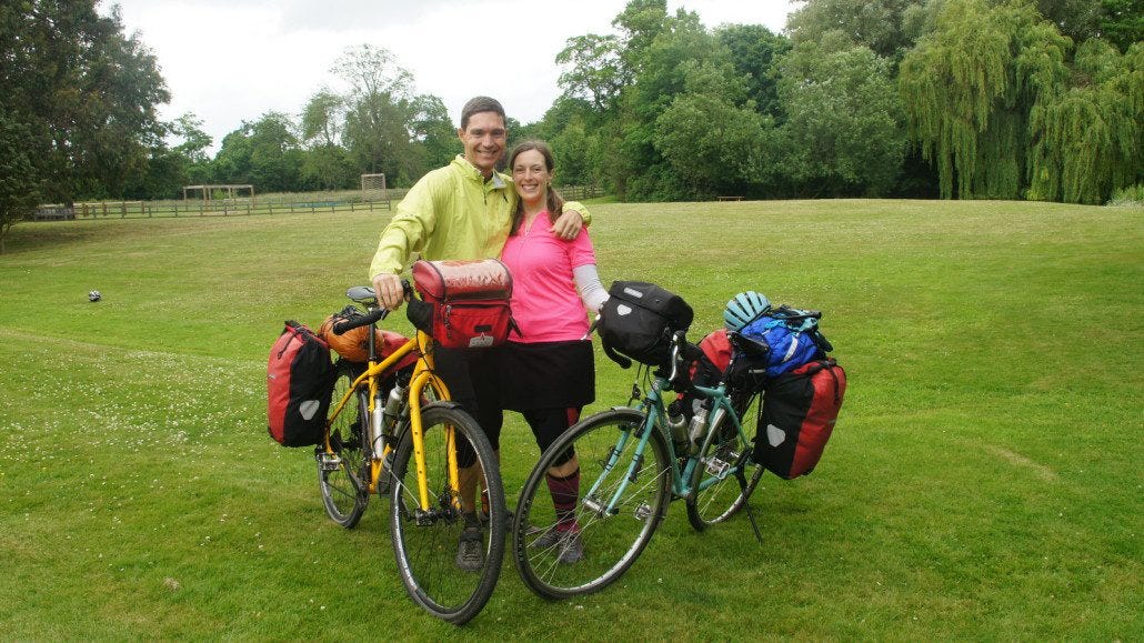 Bike touring England