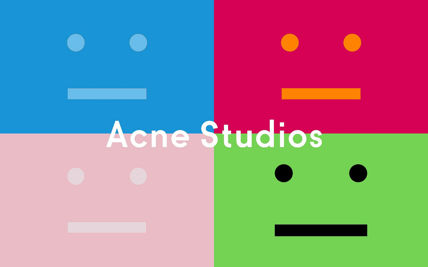 The story behind Acne Studios' Face Logo