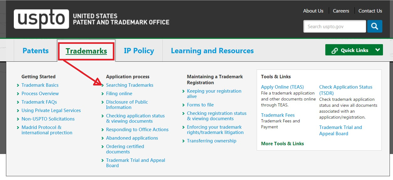 How to Do Trademark Image Search at USPTO Website | TMReady | Blog