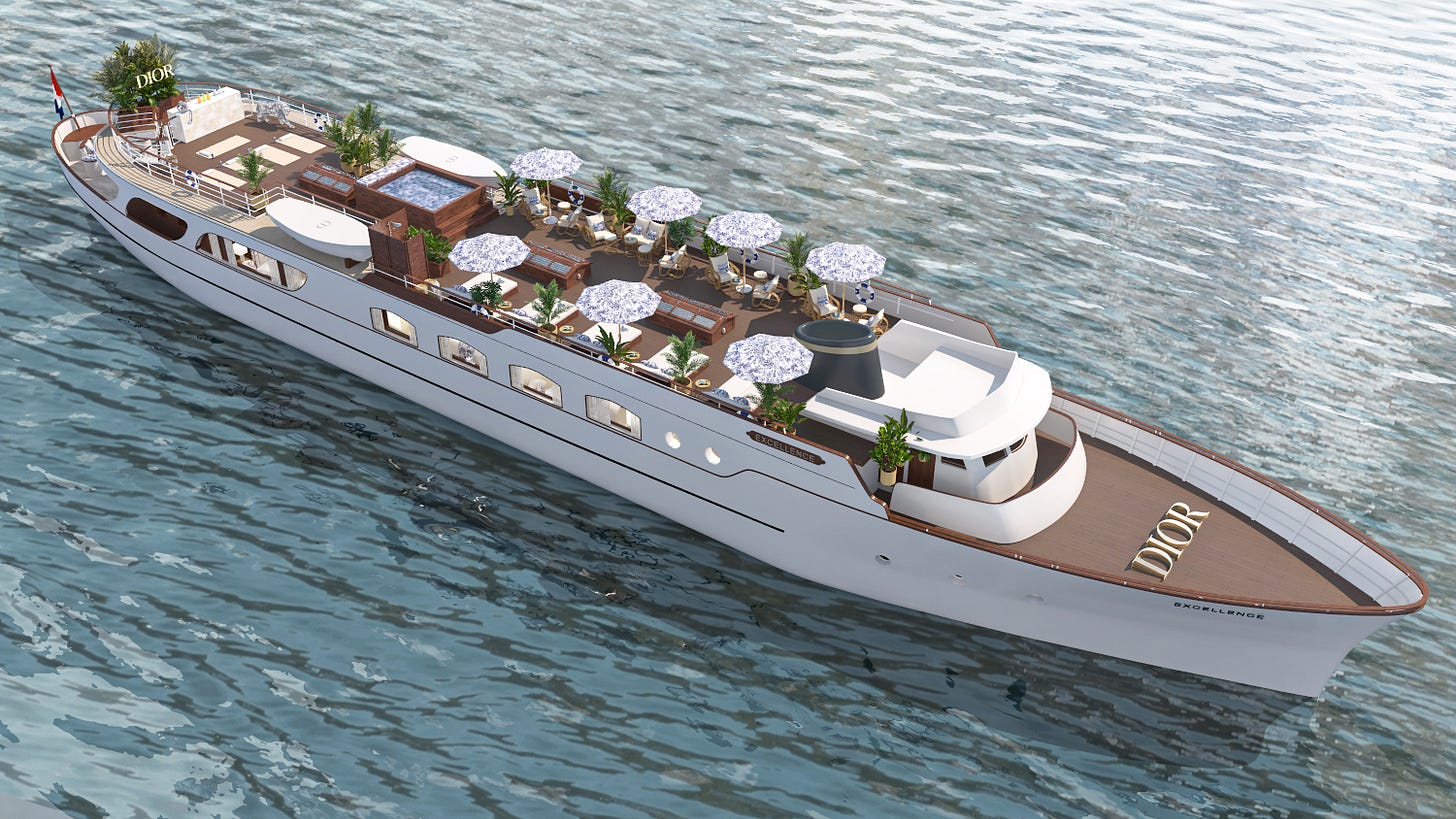 Dior Spa Cruise 2023 in Paris, France