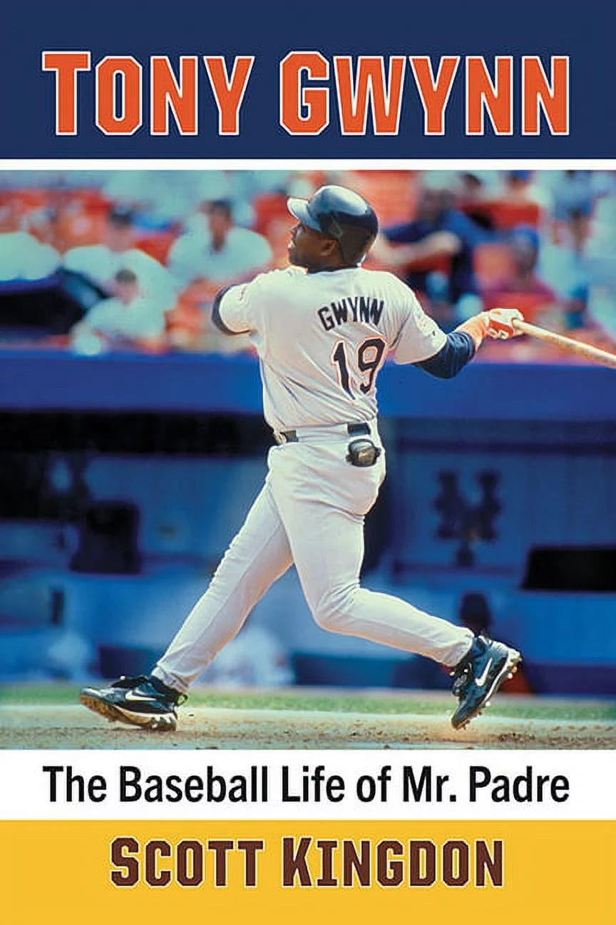 Cover for Tony Gwynn: The Baseball Life of Mr. Padre by Scott Kingdon