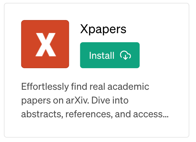 Xpapers - ChatGPT Plugins