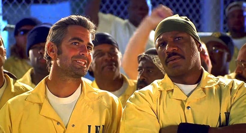 George Clooney and Ving Rhames in Out of Sight (1998)