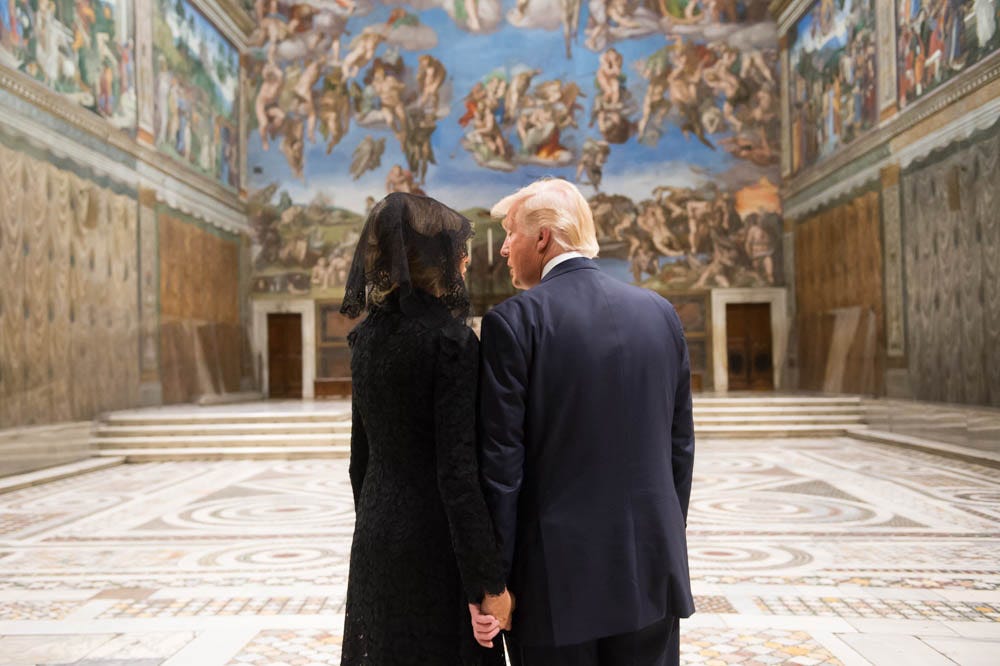 The President and First Lady Meet with His Holiness Pope Francis at the  Vatican – The White House